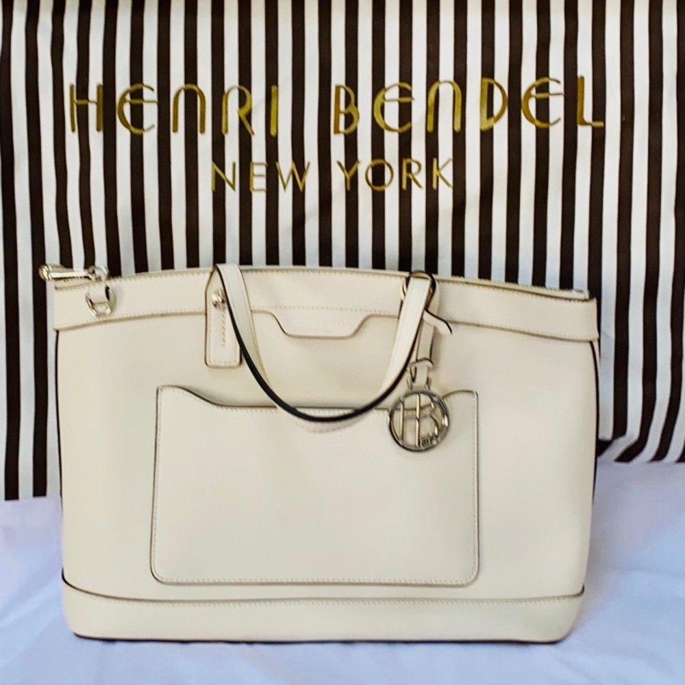 Rare Henri Bendel West 57th Front Pocket Satchel
